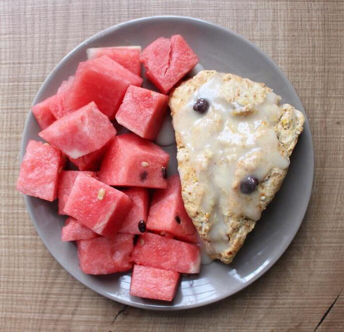 vodný melón a bochník na chudnutie