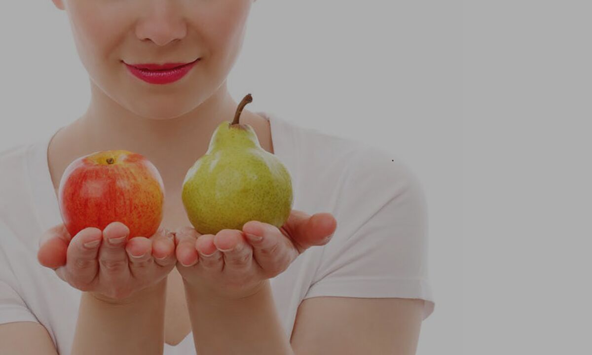 Jablká a hrušky v pohánkovo-ovocnej diéte