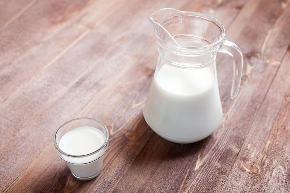 Diétne menu pre žalúdočné vredy zahŕňa nízkotučné mlieko